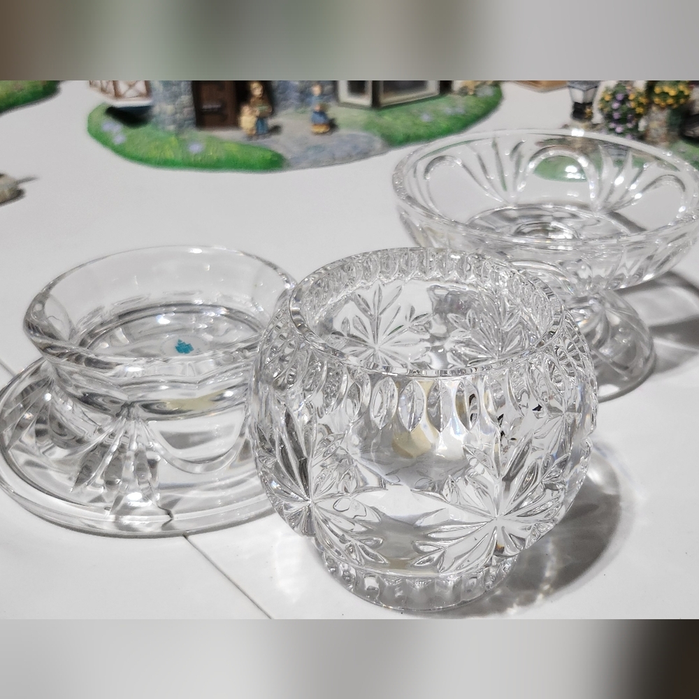 Salzburg Crystal Candlelight Holder - Picture 3 of 4
